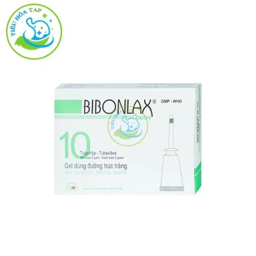 Bibonlax 5g - Hộp 10 tuýp 5 g